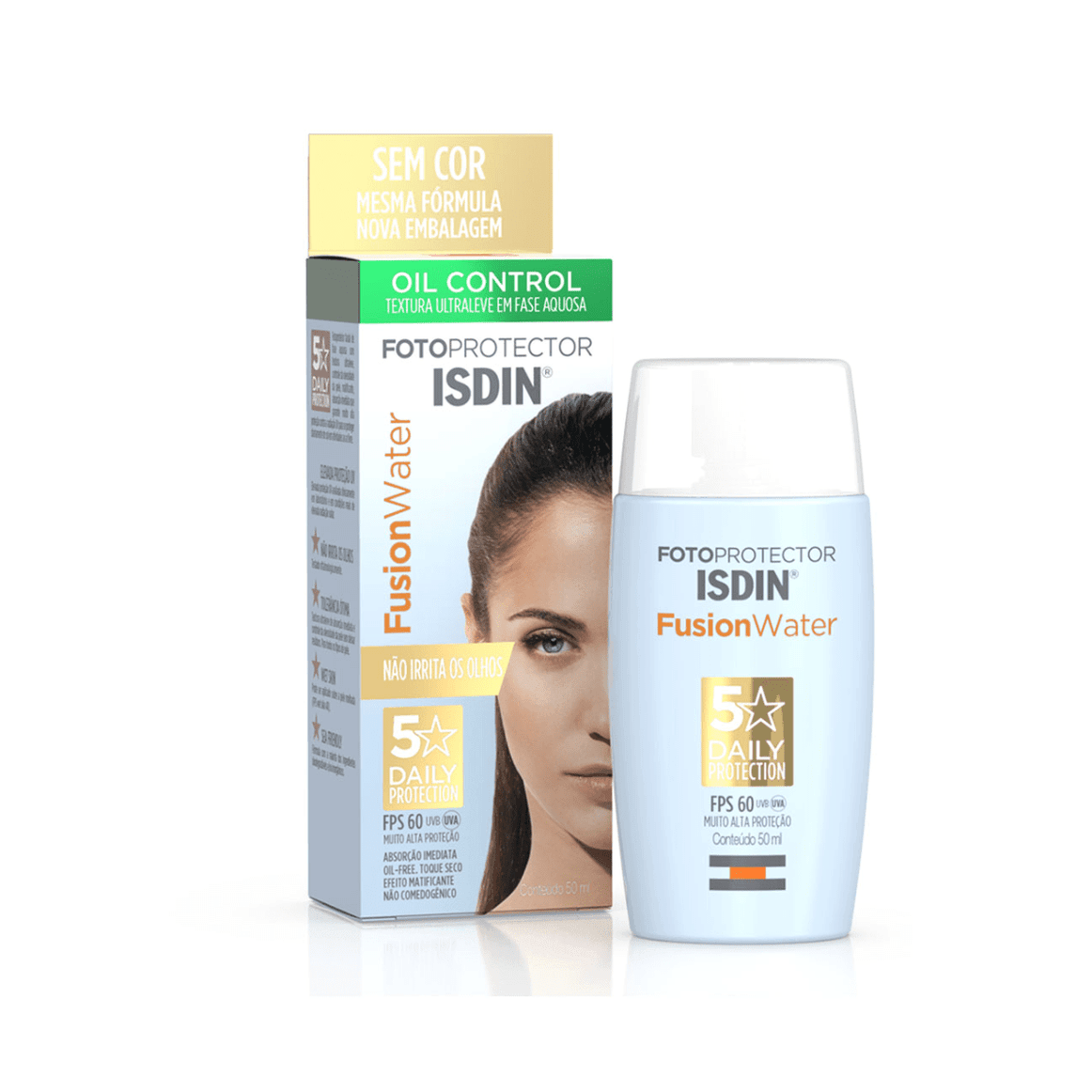 Fotoprotector Fusion Water Isdin Fps30 30ml - Drogaria Poupa Centro