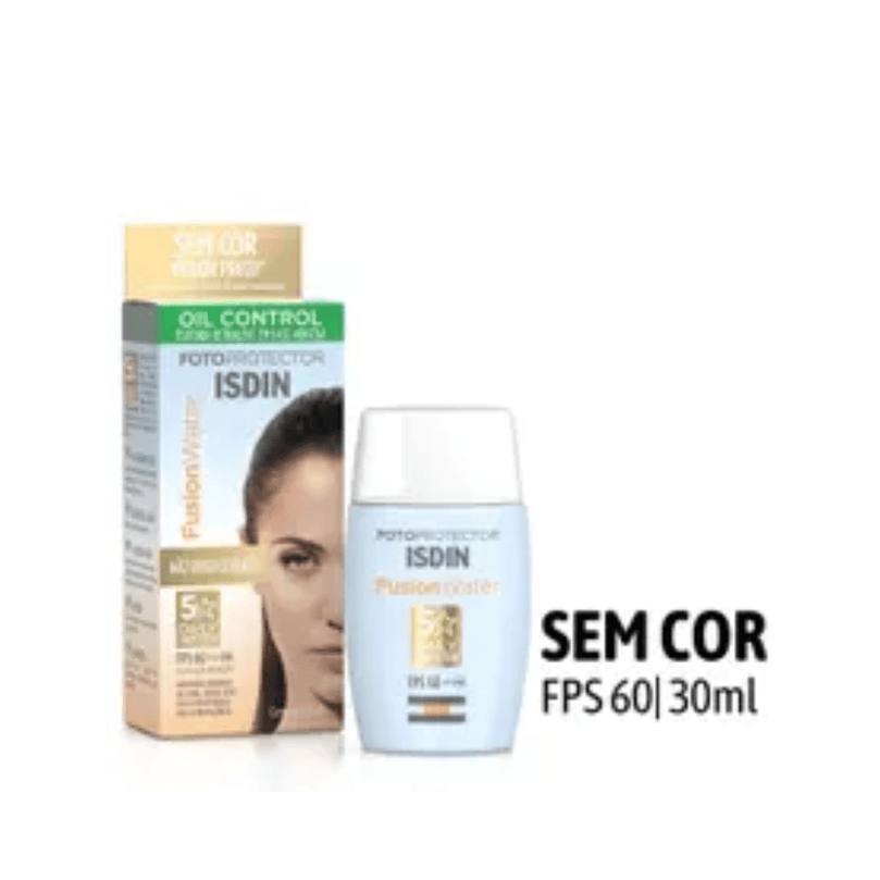 Fotoprotector Fusion Water Isdin Fps30 30ml - Drogaria Poupa Centro