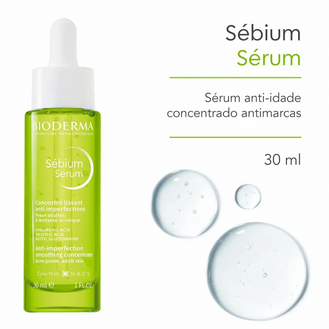Sérum Concentrado Anti-idade Antimarcas Sebium Bioderma 30ml VALIDADE 05/2026