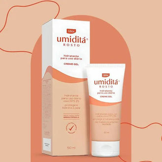 CREME GEL UMIDITÁ ROSTO FPS 25 COM 50ML - Drogaria Poupa Centro
