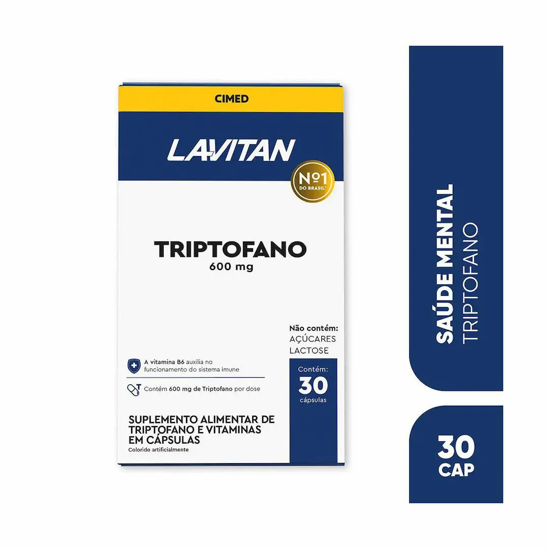 Lavitan Triptofano com 30 Cápsulas