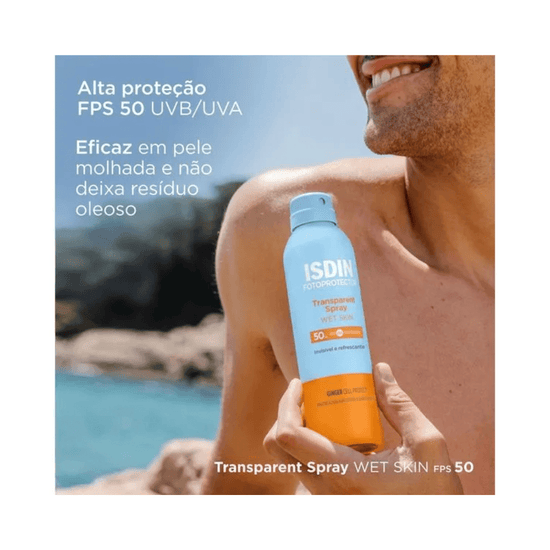 Isdin FotoProtector FPS 50 Spray 250ML - Drogaria Poupa Centro