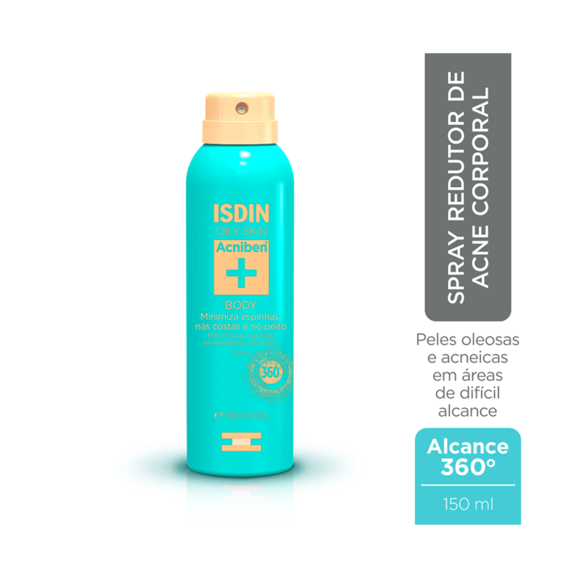 Isdin Oily Skin Acniben Body 150ml - Drogaria Poupa Centro