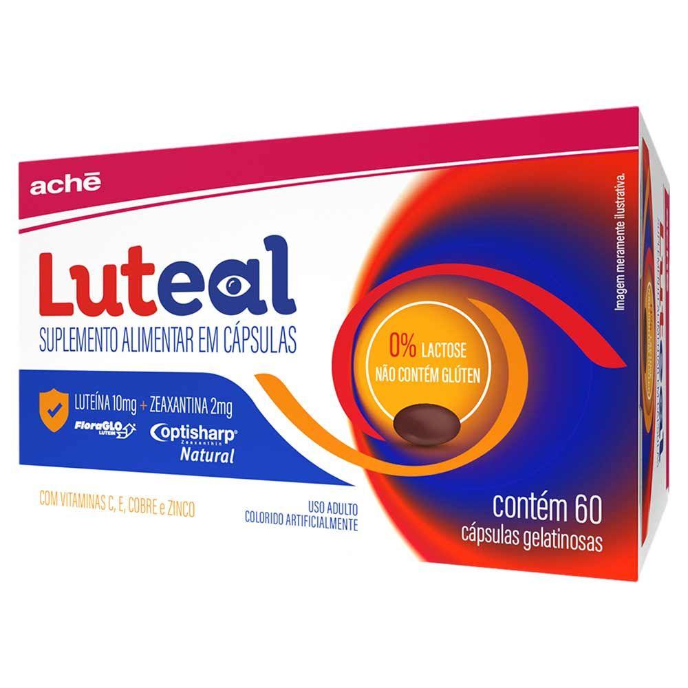 Luteal 10+2Mg Com 60 Capsulas Gel - Drogaria Poupa Centro
