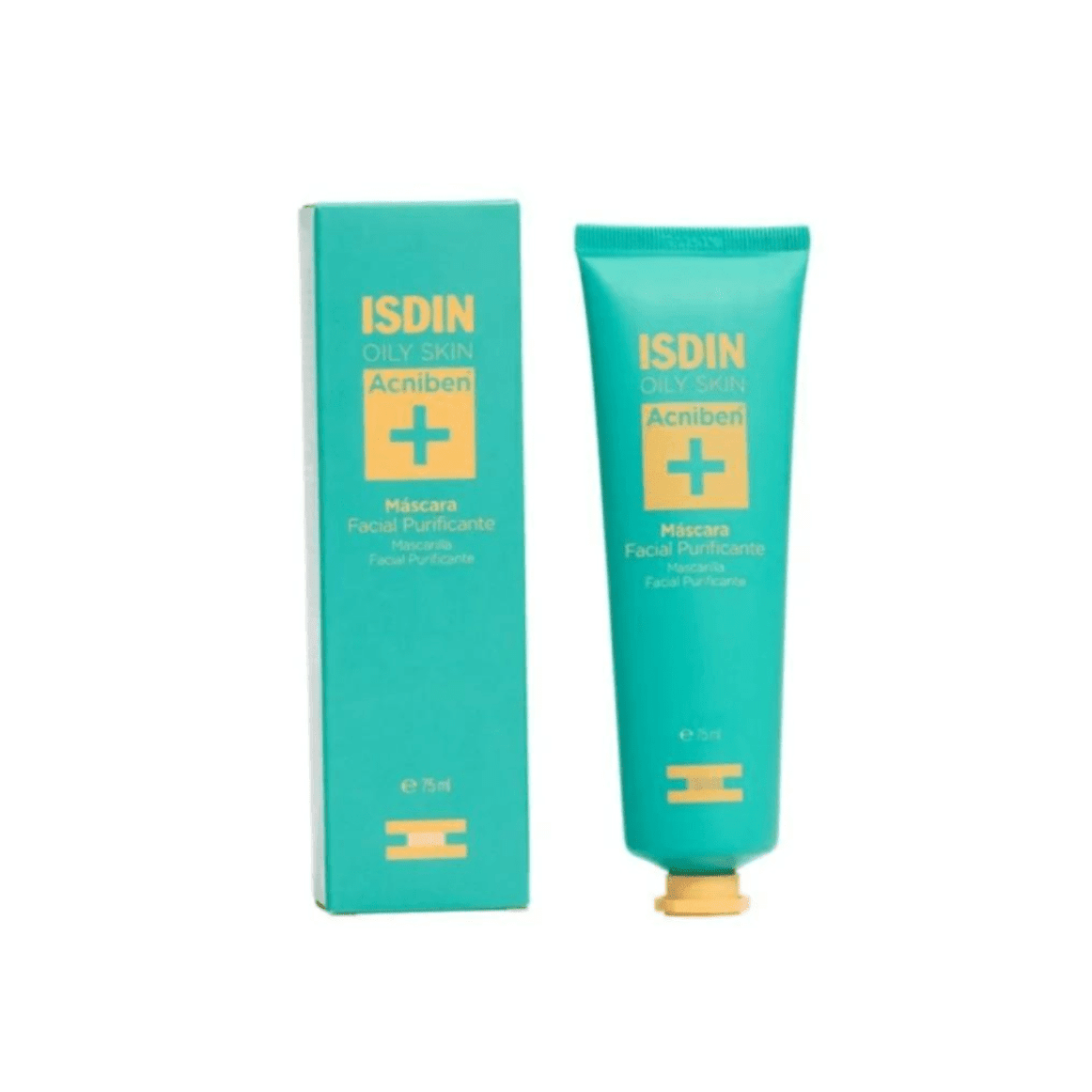 Máscara Facial ISDIN Acniben Purificante Oily Skin 75ml - Drogaria Poupa Centro