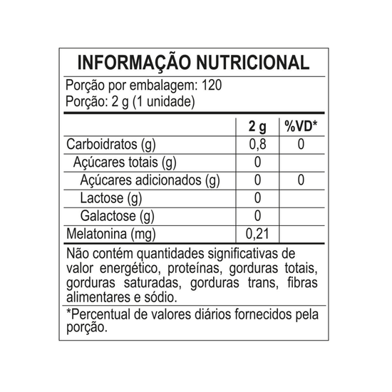 Melatonina Dr. Good 0,21mg 120 Unidades Sabor Morango - Drogaria Poupa Centro