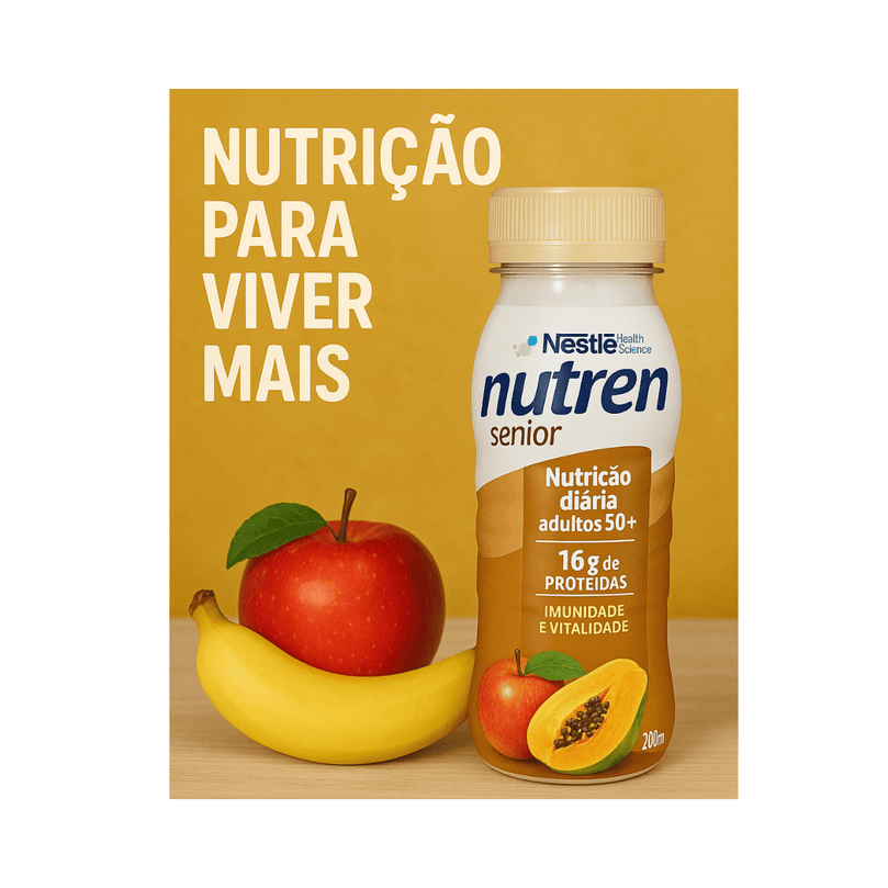 Nutren Senior Sabor Mix de Frutas 200ml - Drogaria Poupa Centro
