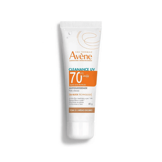 Protetor Solar Avène Cleanance Uv Fps70 Tom 2 Médio 40g - Drogaria Poupa Centro