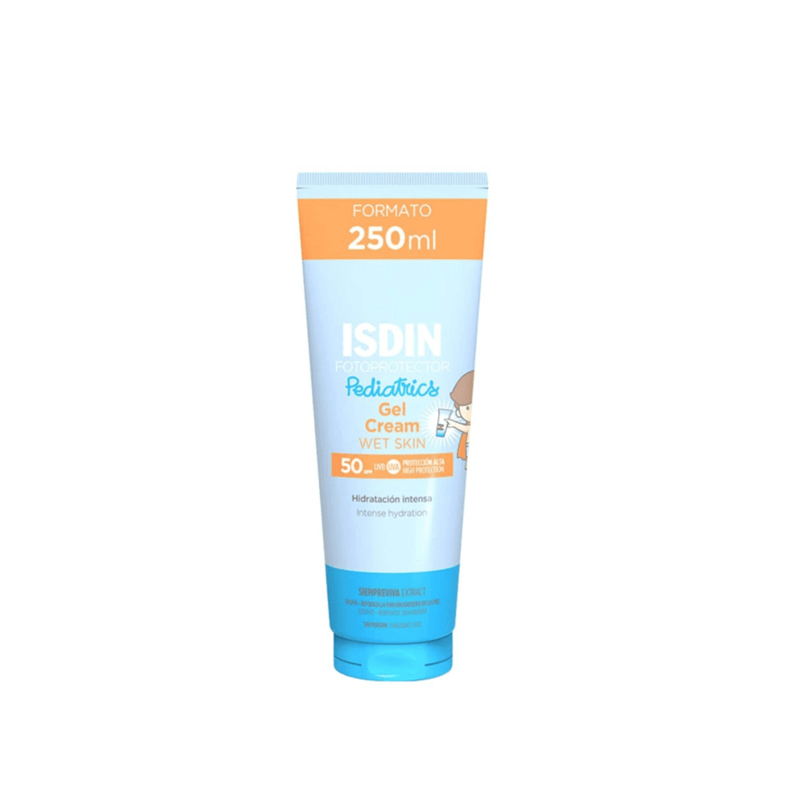 Protetor Solar Infantil Pediatrics Gel Cream FPS50 250g Isdin - Drogaria Poupa Centro