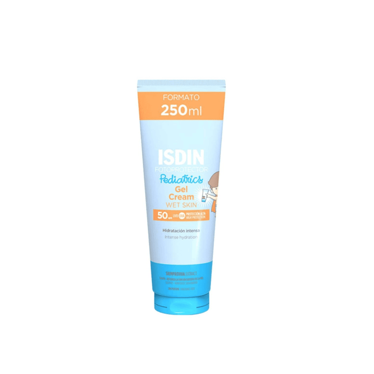 Protetor Solar Infantil Pediatrics Gel Cream FPS50 250g Isdin - Drogaria Poupa Centro