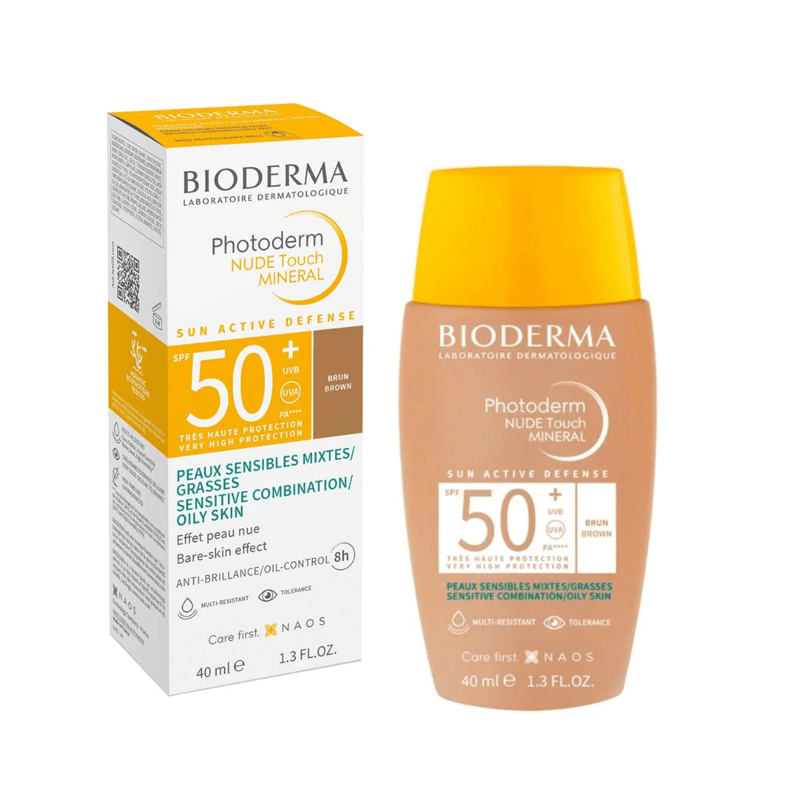 Protetor Solar Photoderm Nude Touch FPS50+ Escuro 40ml Biode - Drogaria Poupa Centro