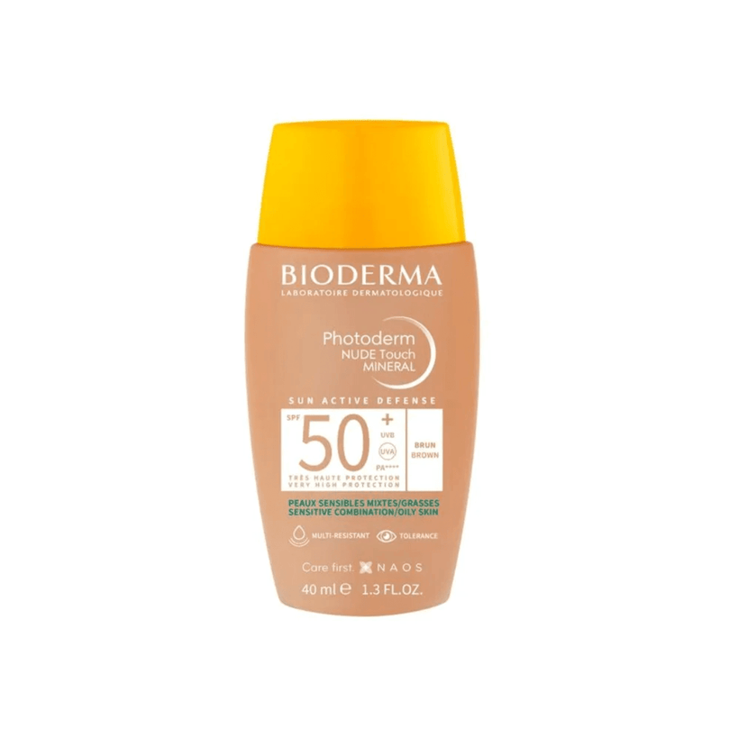 Protetor Solar Photoderm Nude Touch FPS50+ Escuro 40ml Biode - Drogaria Poupa Centro
