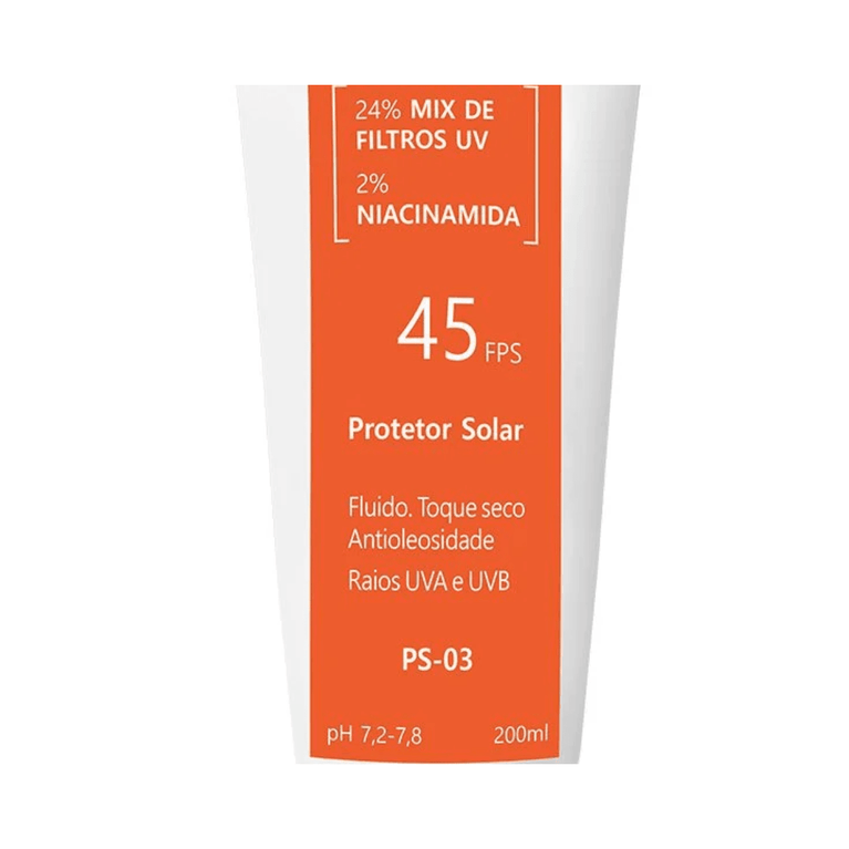 Protetor Solar Principia FPS45 PS-03 200ML - Drogaria Poupa Centro