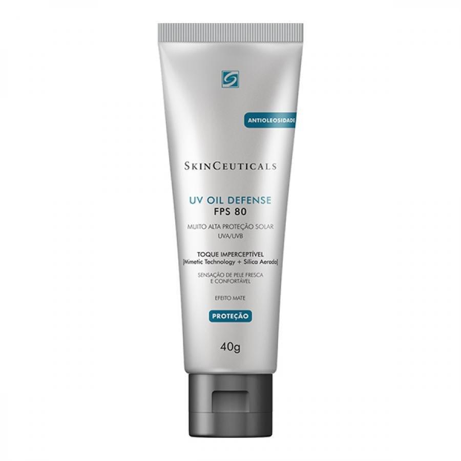SKINCEUTICALS UV OIL DEFENSE FPS80 40G - Drogaria Poupa Centro