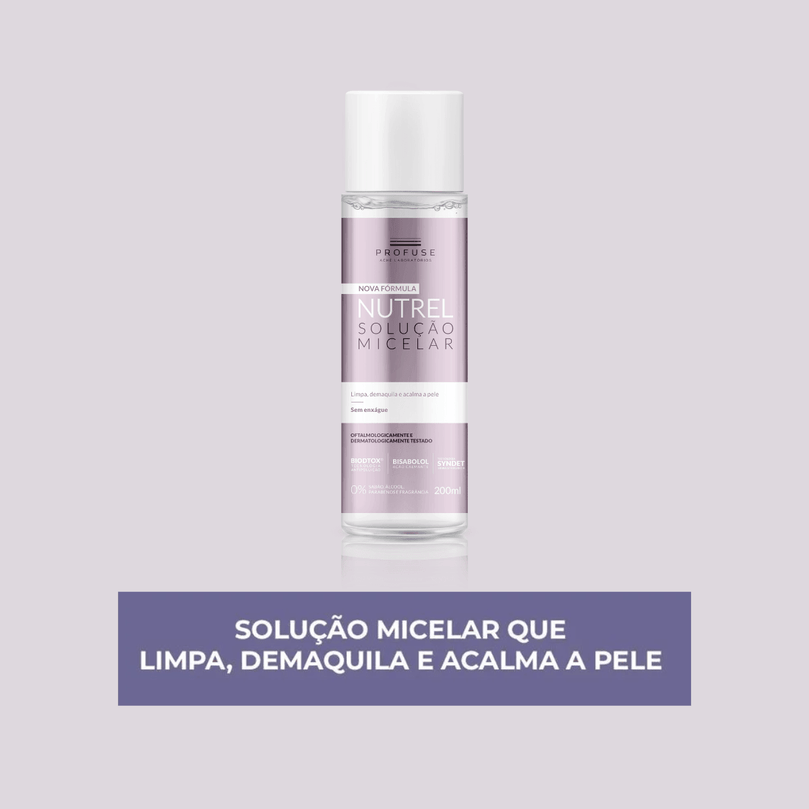 Solução Micelar Profuse Nutrel 120mL - Drogaria Poupa Centro